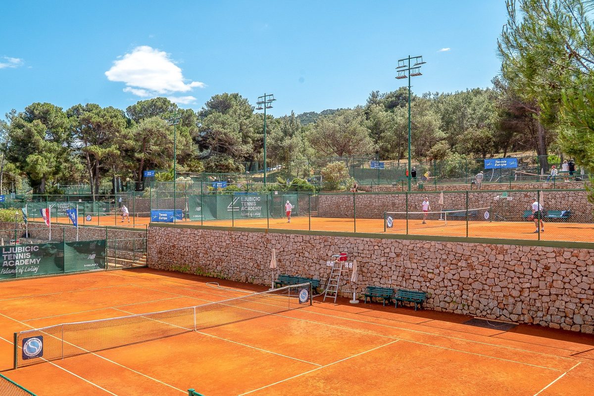 Clay courts at Ljubicic Tennis Academy
