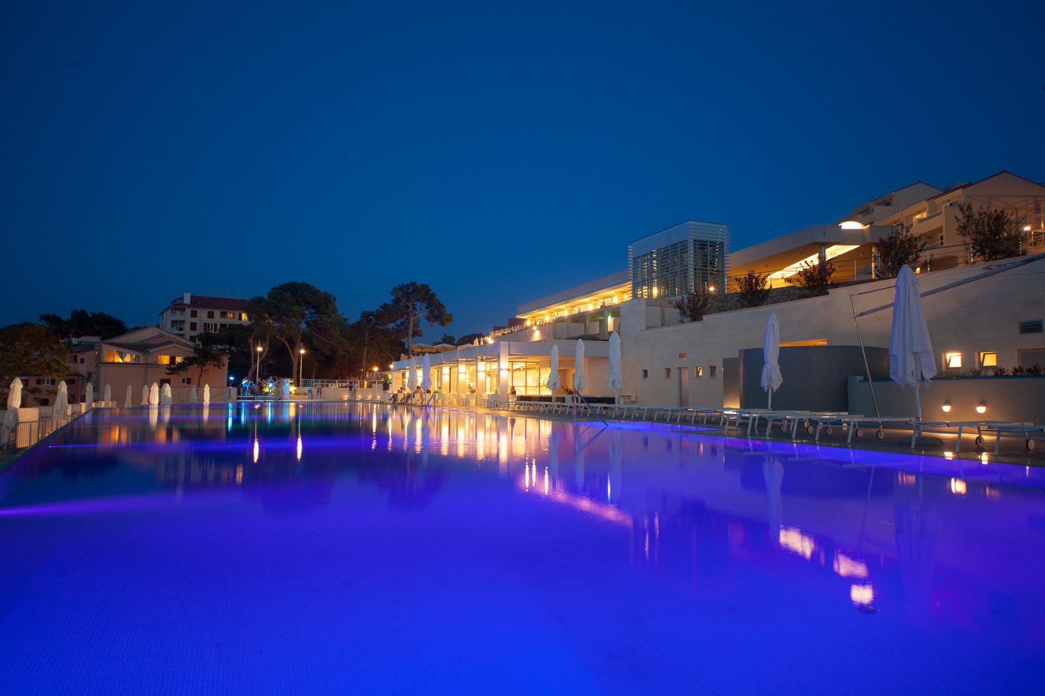 Outdoor seawater pool at 4 star Premium Vitality Hotel Punta